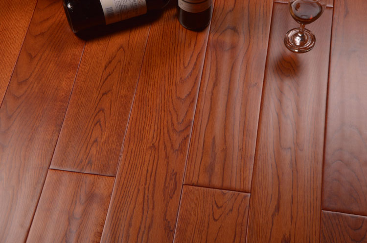 仿古实木地板 橡木Z512